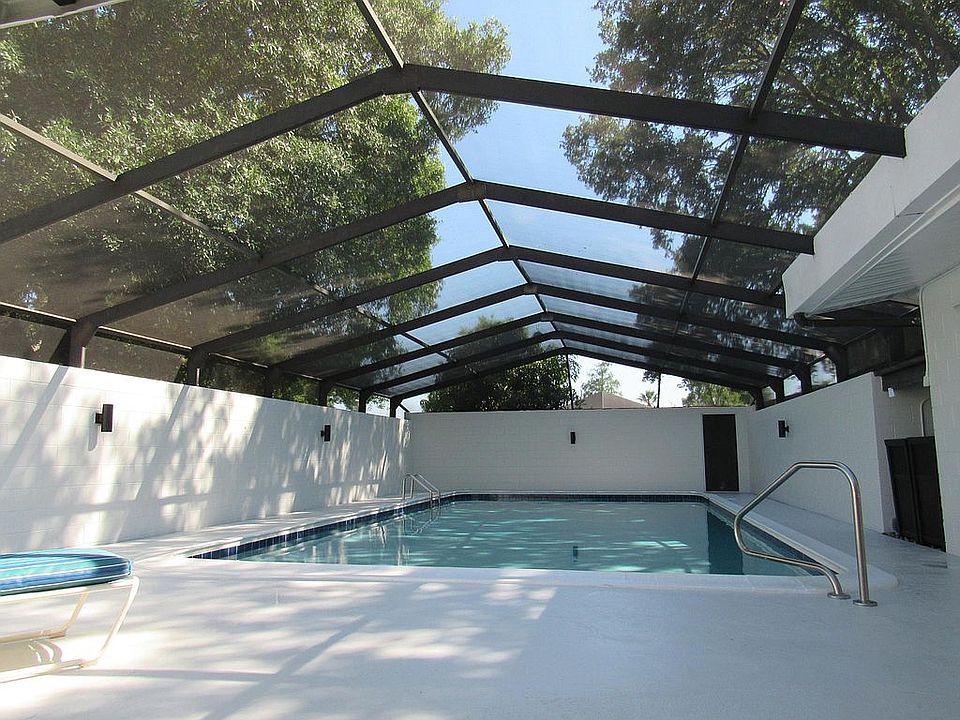 Pool 18 x 36 screened in