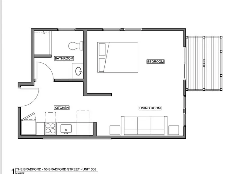 55 Bradford St #306 — Photo 1