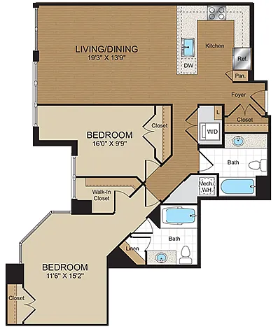 Floor plan C8