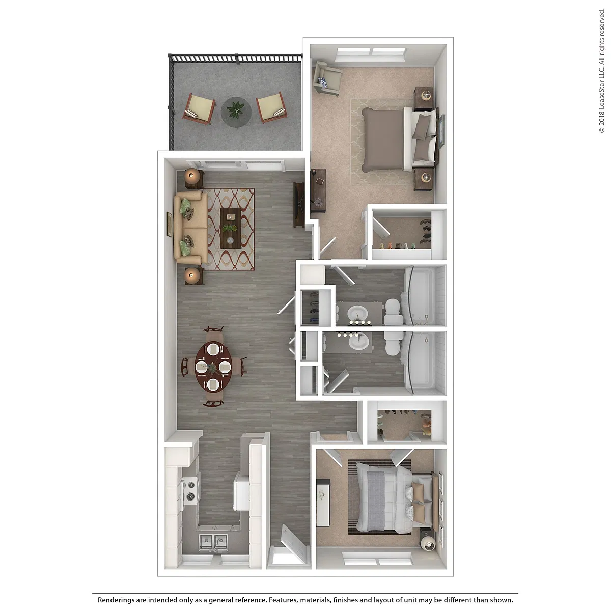 Floor plan Mirage