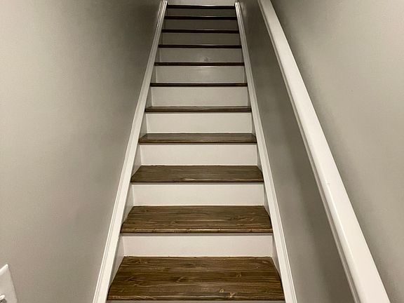 Stairs to living area.