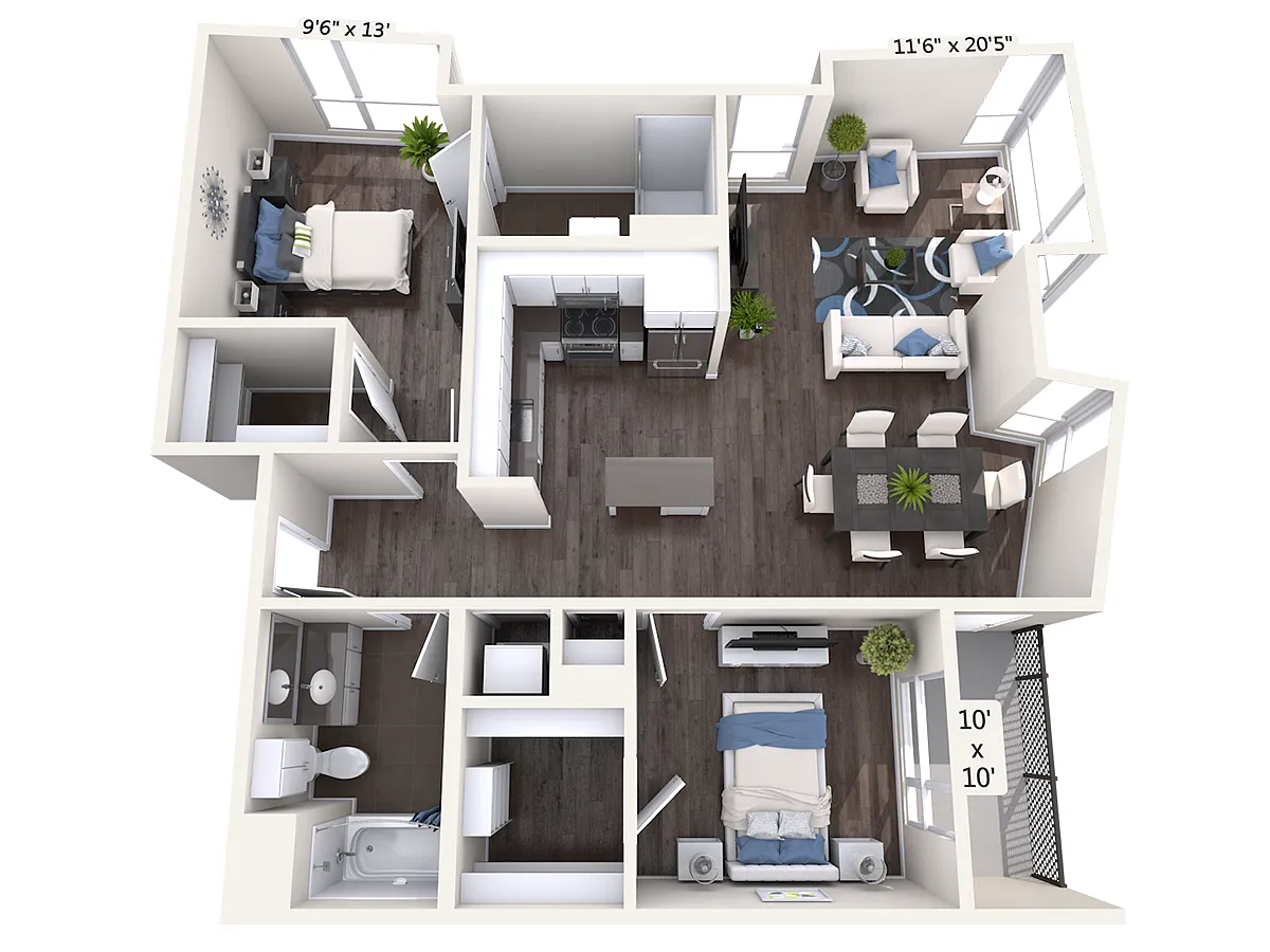 Floor plan B7_1059