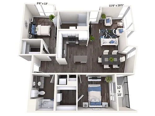 Floor plan B7_1059