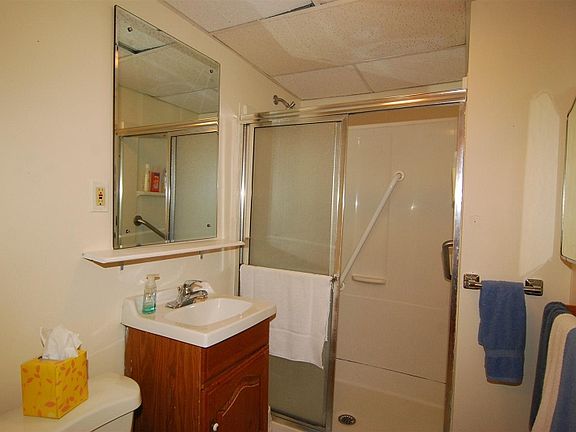 Bathroom on the first floor unit