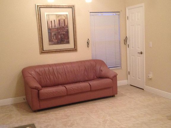 Living Room and walk-in closet