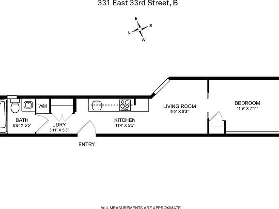 2nd image of 331 E 33rd St #B