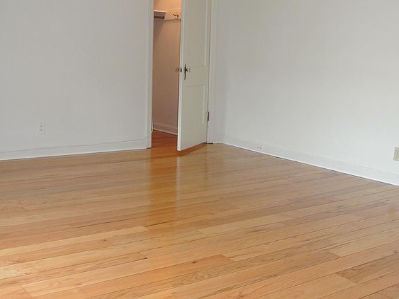 walk in closet in living room