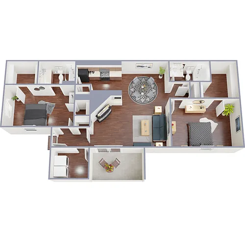 Floor plan B2