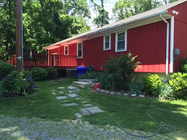 Rear Deck and Back of Home
