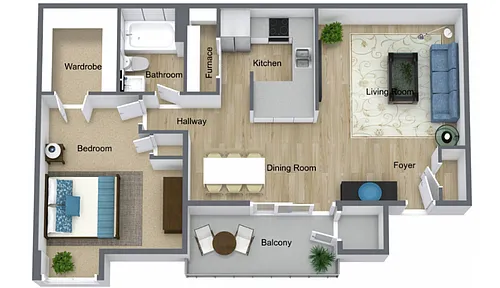Floor plan A1