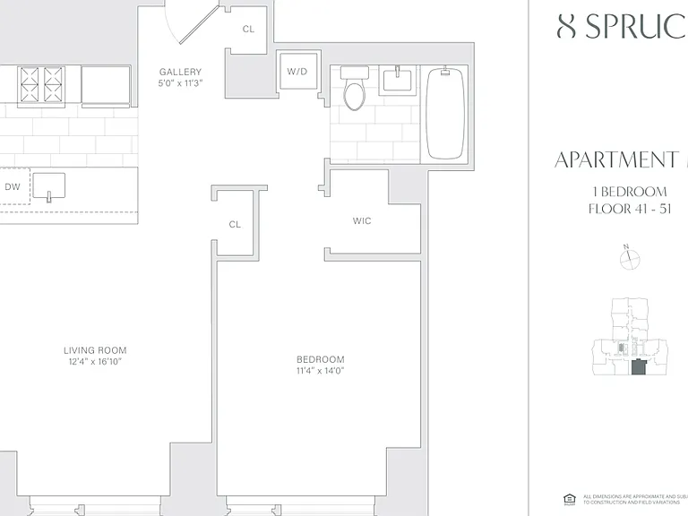 8 Spruce St #50M — Photo 2
