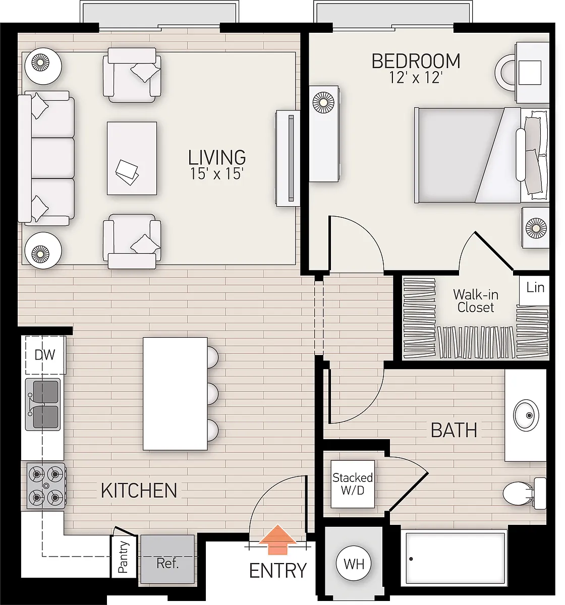 Floor plan Plan G