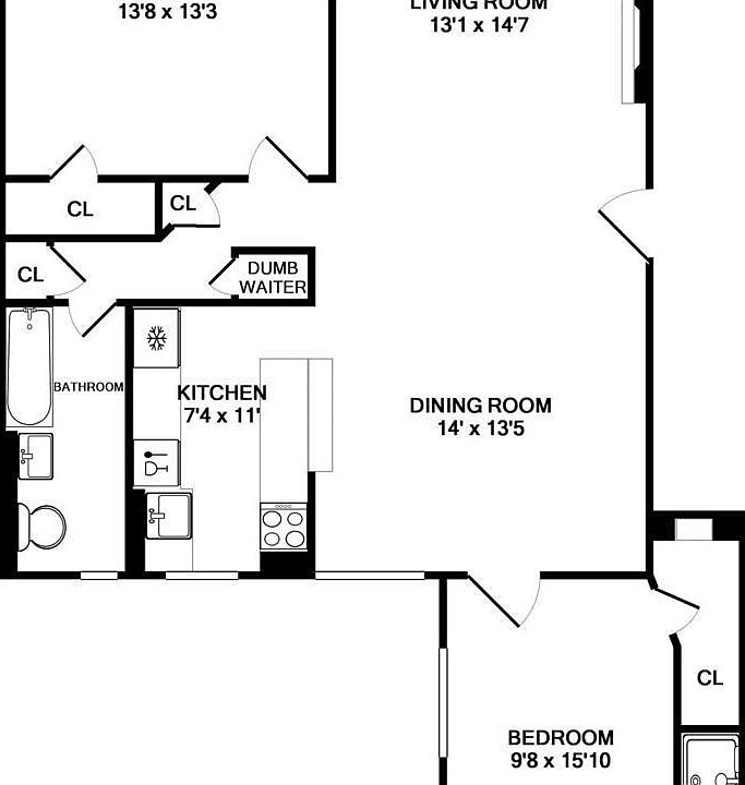 1st image of 35-13 76th St APT 2