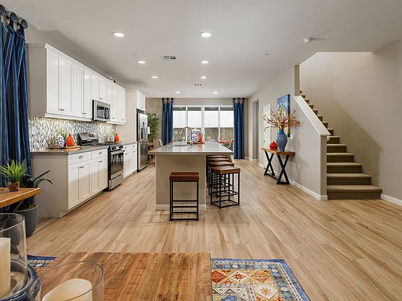 Striking open floorplan