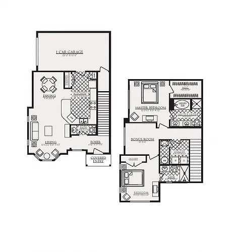 Floor plan DaVinci (CTH)