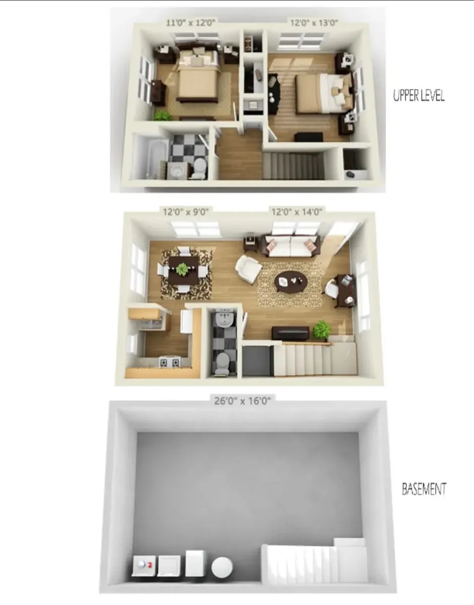 Floor plan Quad