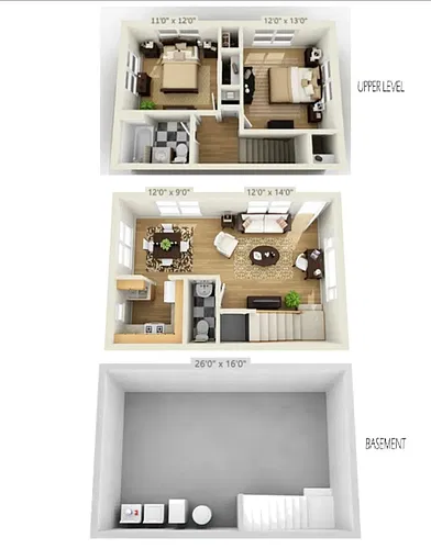 Floor plan Quad