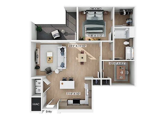 Floor plan A6D
