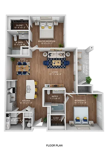 Floor plan B2