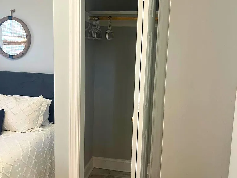 In room closet