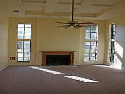 This Huge Den with Fireplace is ideal for entertaining-Very