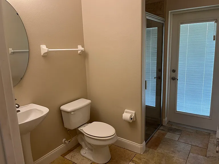 Bathroom to Covered Lanai