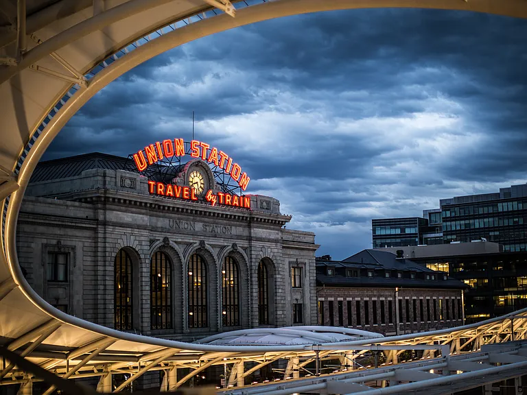 Union Station is your link to Denver and beyond, just steps away.