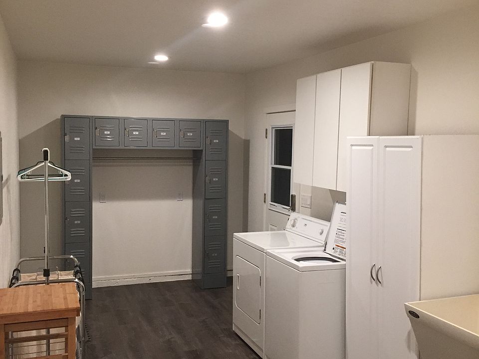 Newly remodeled laundry room
