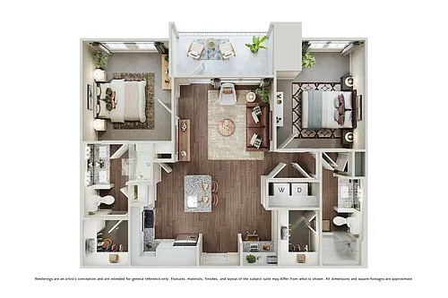 Floor plan Stetson B2