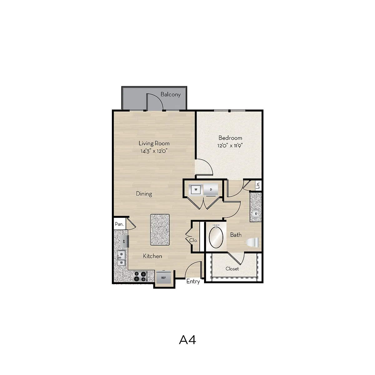 Floor plan A4