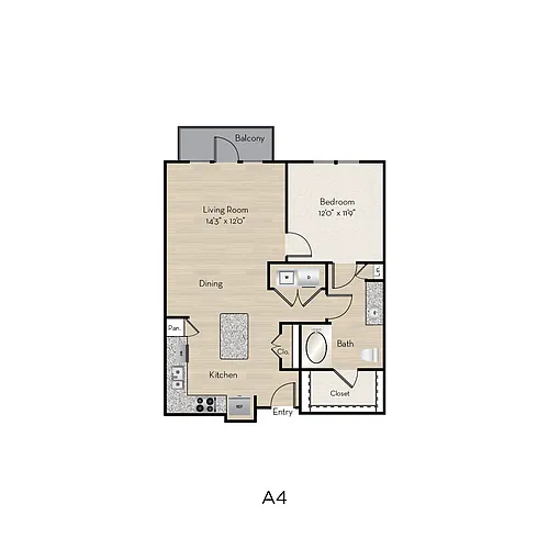 Floor plan A4