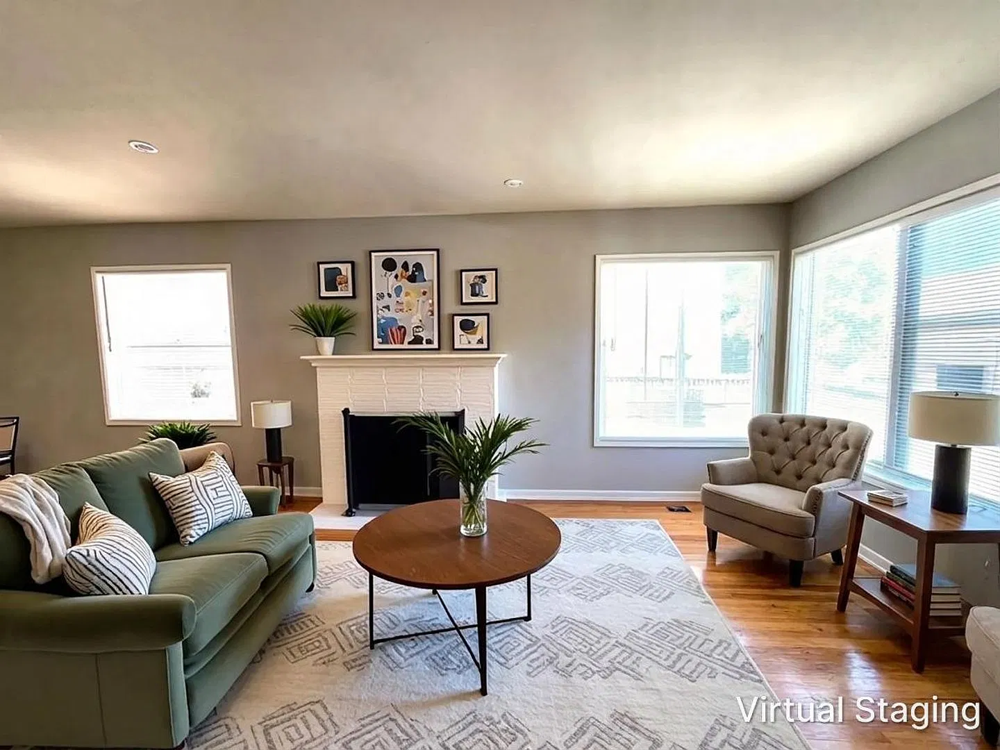 three bedroom home in Burlingame — Photo 3