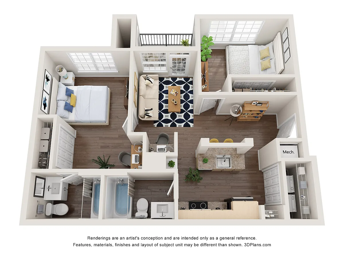 Floor plan Coastal
