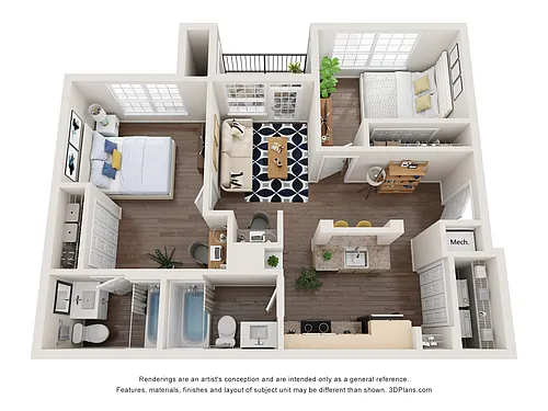 Floor plan Coastal