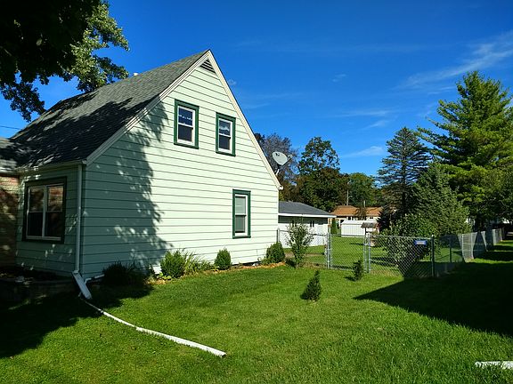 View of extra deep backyard