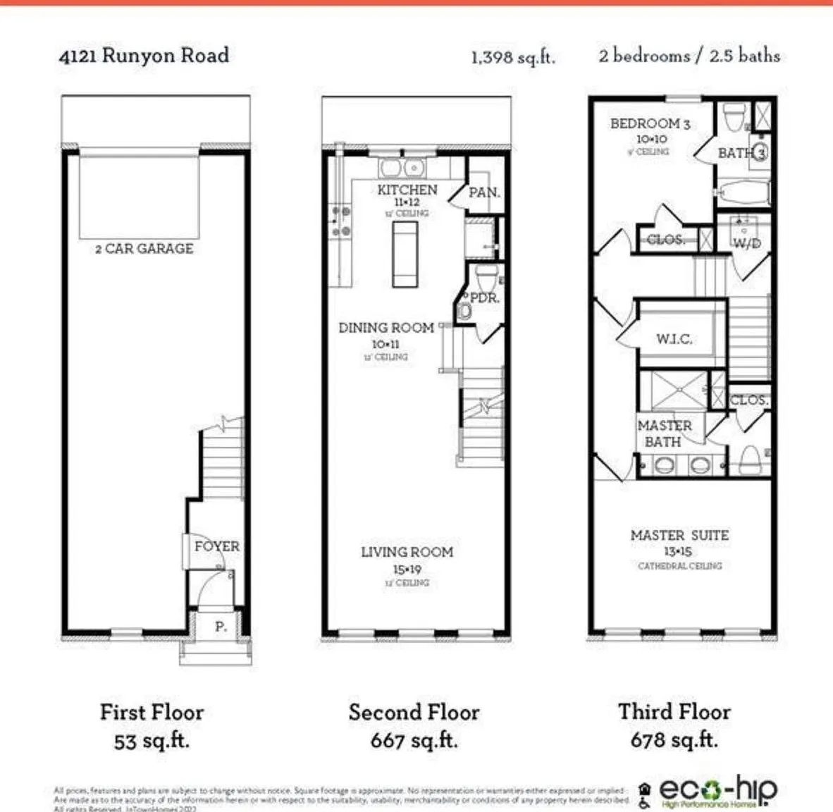 2 bed, 1398 sqft, $3,500 — Photo 4