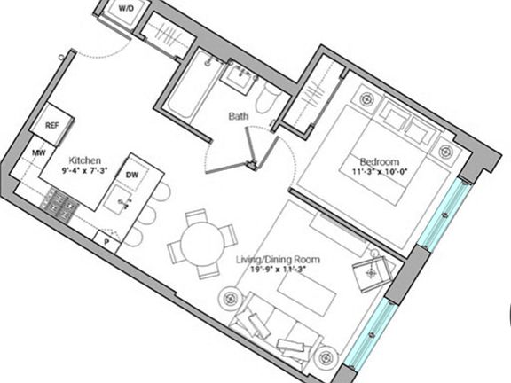 2nd image of 300 W 122nd St #8I