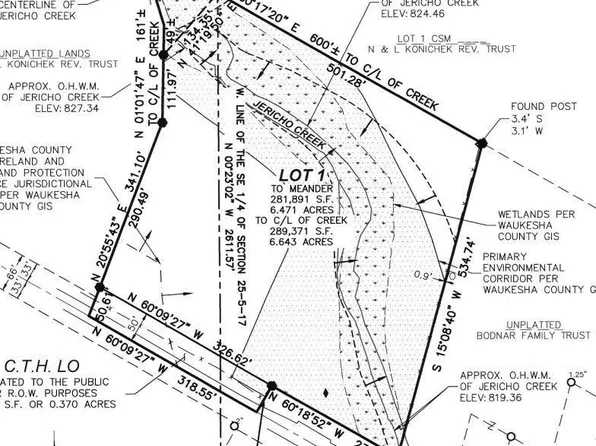 Lt0 COUNTY HIGHWAY LO, Eagle, WI 53119