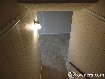 View down to the basement.