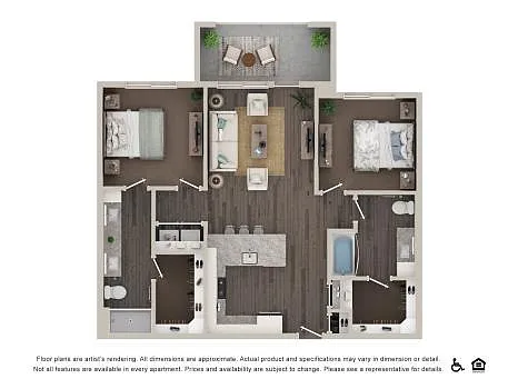 Floor plan B3