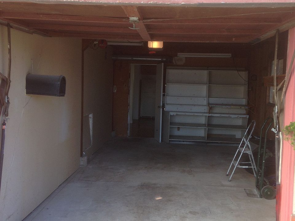 Garage view 1