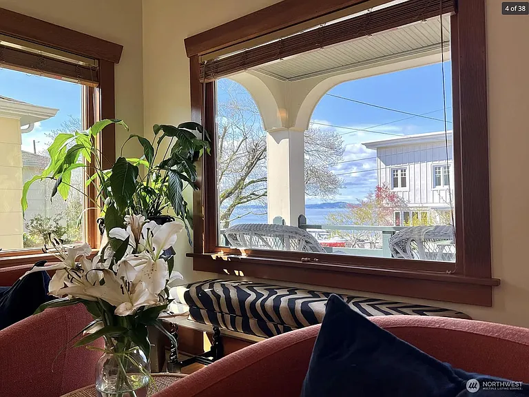 View from living room