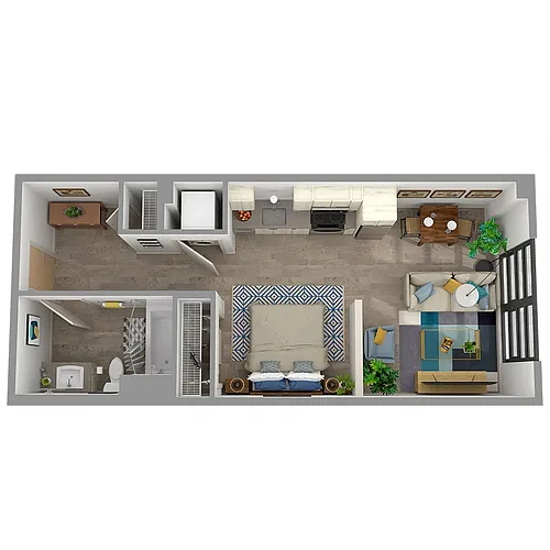 Floor plan 0x1-8-CS