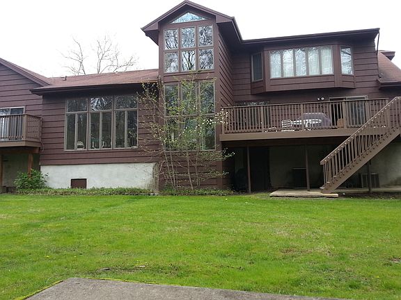 view from the backyard