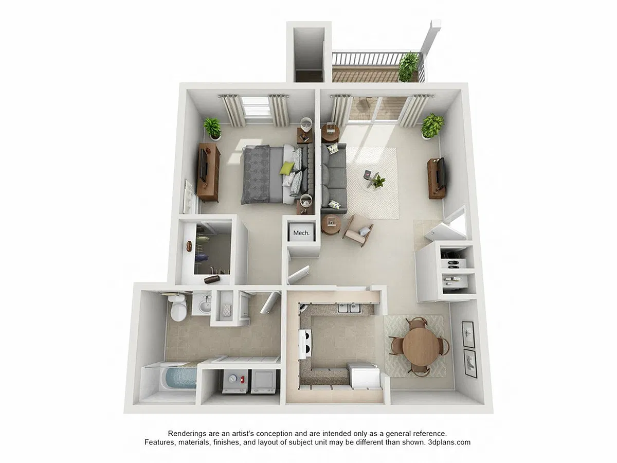 Floor plan A1R