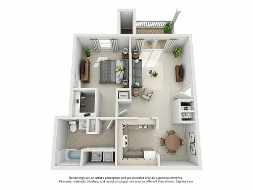 Floor plan A1R