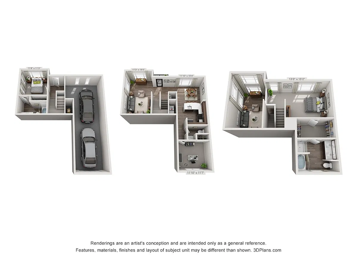 Floor plan Arbor Hills 2THC2