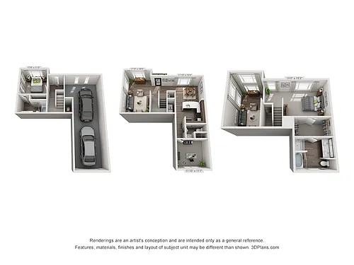 Floor plan Arbor Hills 2THC2