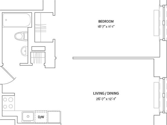 3rd image of 212 W 91st St APT 921