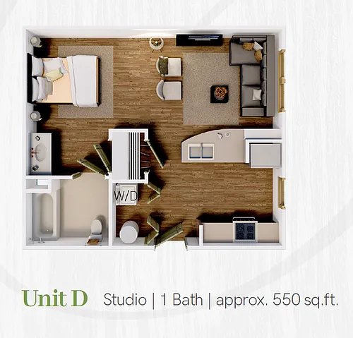 Floor plan 60% 0/1 - STUDIO